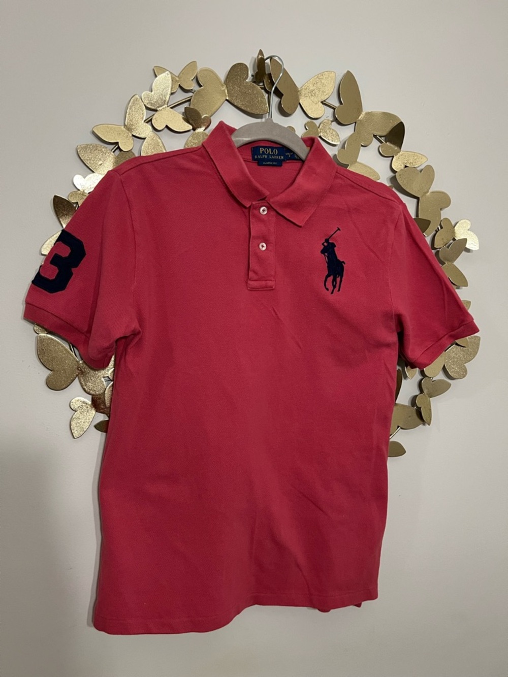 Polo by Ralph Lauren boy’s Red Classic Logo Polo Shirt